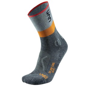 UYN Trekking One Cool Men's Socks, Anthracite/Grey