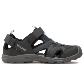 Viking Adventure Women's Sandals, Charcoal/Blue