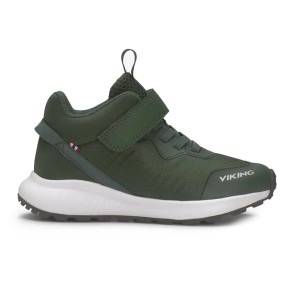 Viking Aery Tau Mid GTX Kids Sneakers, Moss Green