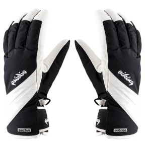 Viking Aurin Women's Gloves, White/Black