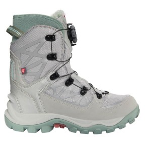 Viking Constrictor III Boa Unisex Boots, Silver/Aqua