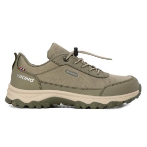 Viking Crude Low WP Kids Shoes, Olive