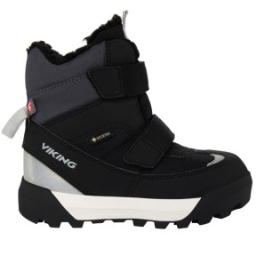 Viking Expower Warm GTX 2V Velcro Kid's Winter Boots, Black