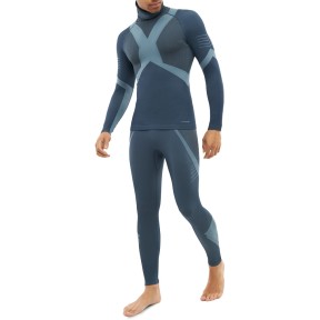 Viking Fusion Men's Base Layer Set, Blue