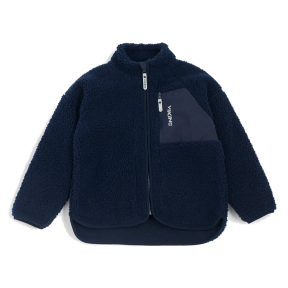 Viking Playtime Pile Midlayer Jacket, navy