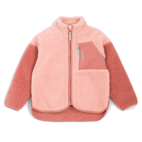 Viking Playtime Pile Midlayer Jacket, pink