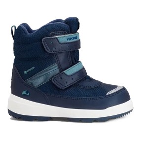 Viking Play II R GTX Reflective Winter Boot Kids, Navy/Charcoal