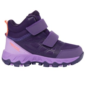 Viking Track Mid WP Kids Boots, Auber/Lila