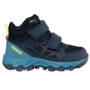 Viking Track Mid WP Kids Boots, Navy/Denim