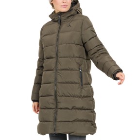 Whistler Amaret Women's Long Puffer Jacket, Olive