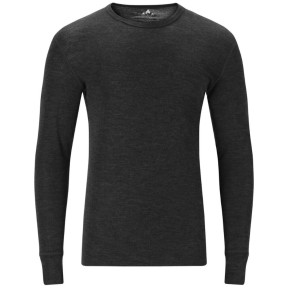 Whistler Cerro Men's Merino Wool Baselayer Tee, Black