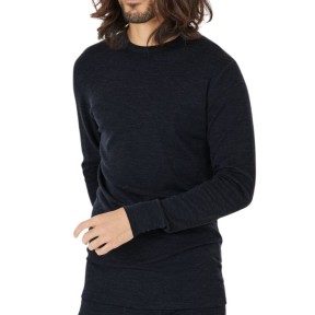 Whistler Cerro Men's Merino Wool Baselayer Tee, Navy Blazer