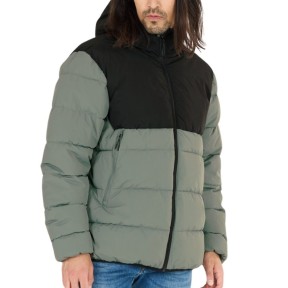 Whistler Sareto Men's Puffer Jacket, Black/Green