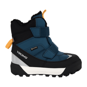 Viking Expower Warm GTX 2V Velcro Kid's Winter Boots, blue