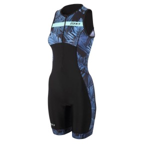 Zone3 Activate+ Women's Trisuit, Tropical Palm