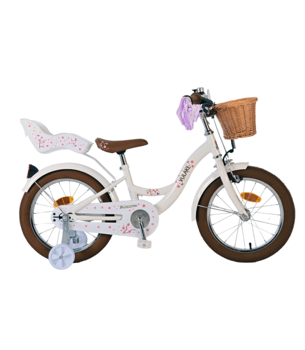 Volare Blossom Girls Bike 16'', White