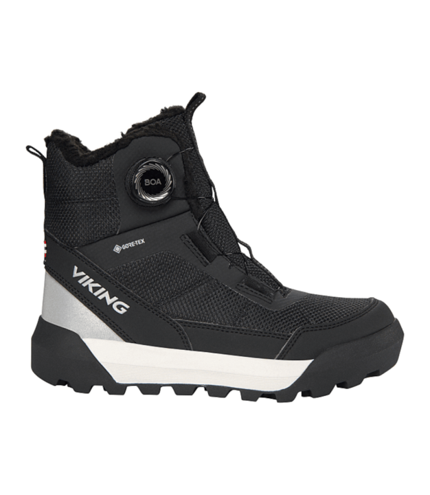 Viking Expower Warm GTX BOA Kid's Winter Boots, black