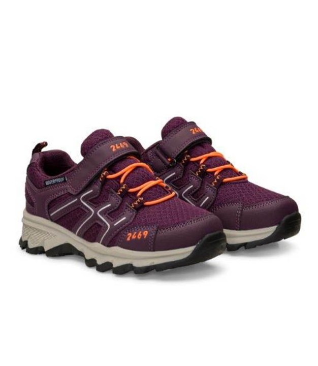 2469 Hiker Low Kids Shoes, Purple