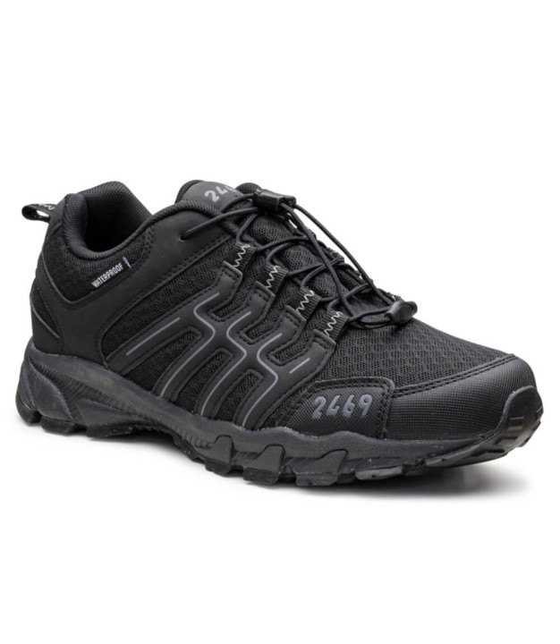 2469 Hiker Low Men's Shoes, Black