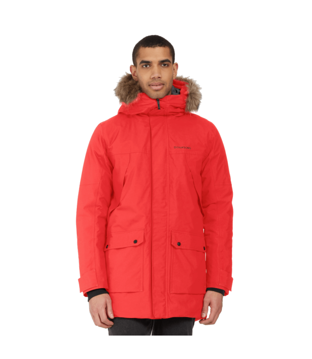 Didriksons Rick Men's Parka, Pomme Red