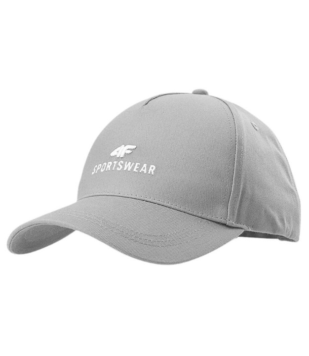 4F ACABU266 Unisex Cap, Grey