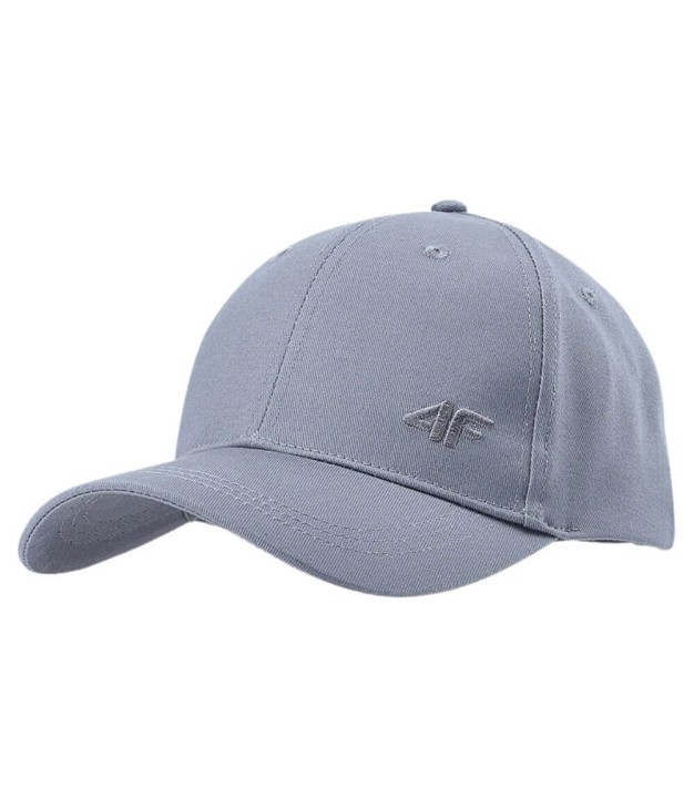 4F ACABU271 Unisex Cap, Grey