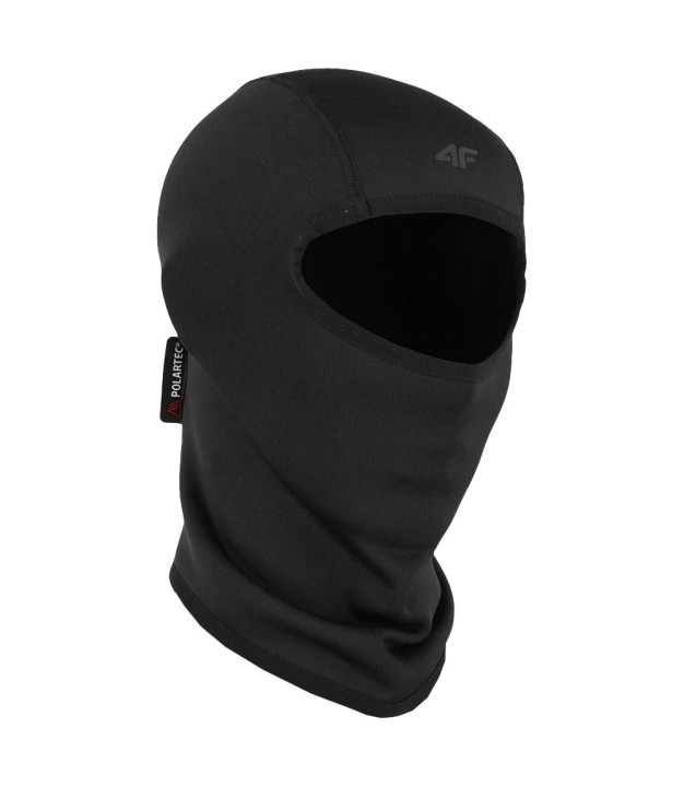 4F BALU027 Unisex Polartec Ski Balaclava, Black