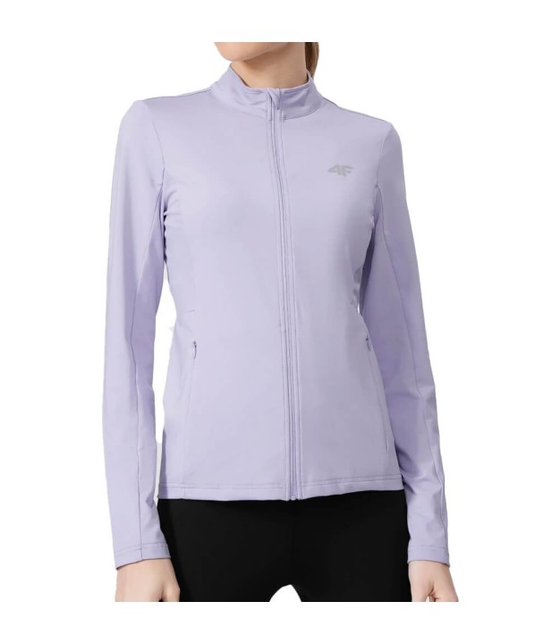 4F BLDF010 Women's Running Sweatshirt, Violet