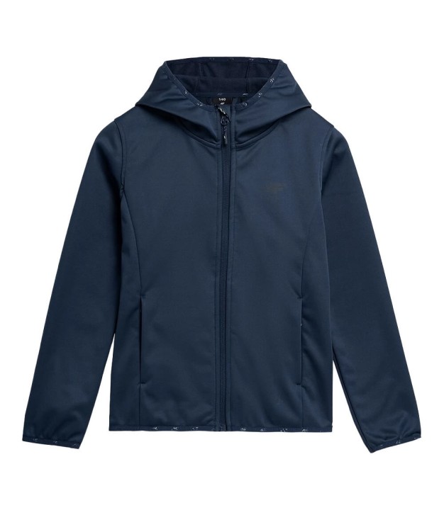 4F JSFD001 Softshell Girls Jacket, Navy