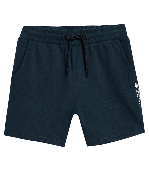 4F M049 Boys Shorts, Navy