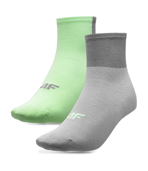 4F M106 Boy's Casual Crew Socks (2-pack), Multicolour