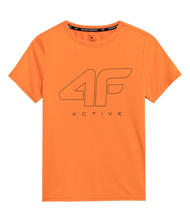 4F M166 Boys T-Shirt, Orange