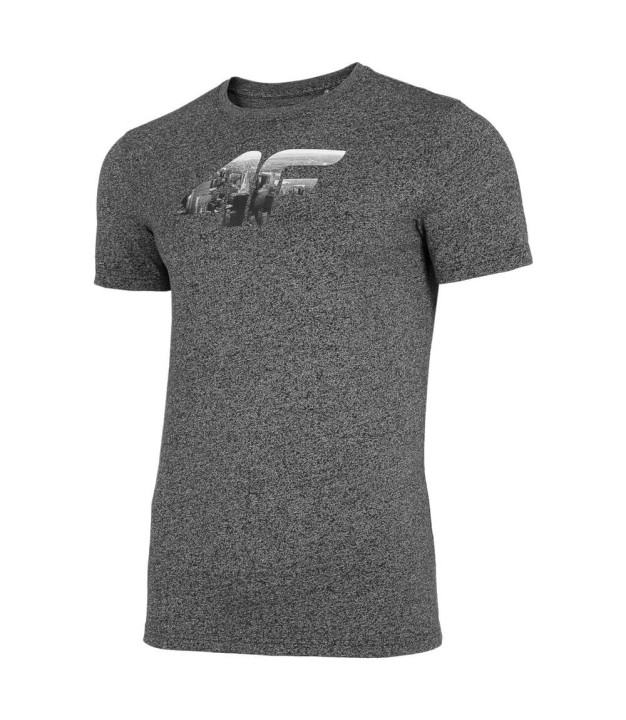 4F Men's T-Shirt TSM024, Grey