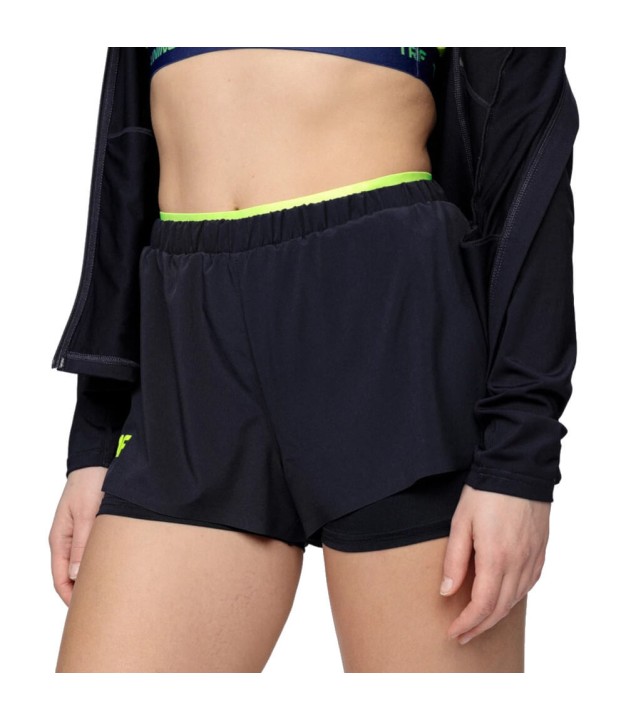 4F SKDF012 Women's Training Shorts, Navy