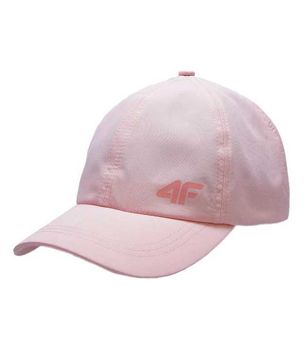 4F Snapback Girls Cap, Powder Pink