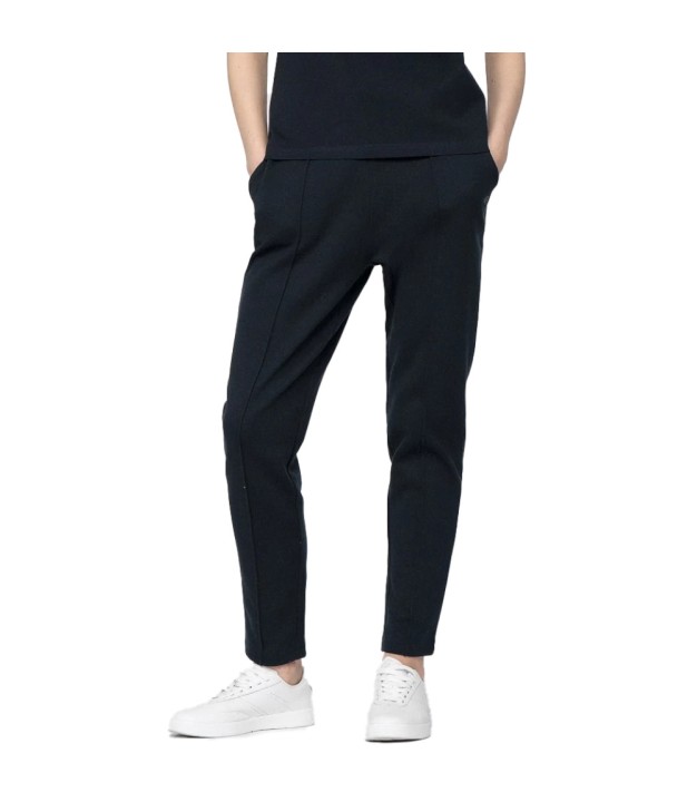 4F SPDD014 Women's Sweatpants With Creases, Black