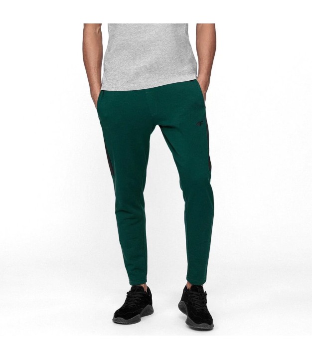 4F SPMD013 Men's Sweatpants, dark green, SPMD013 40S