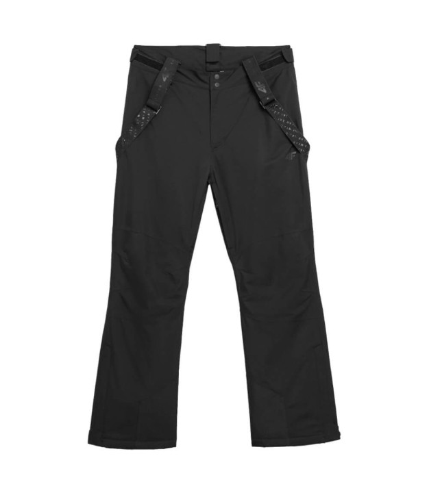 4F SPMN003 Men's Ski Pants, deep black