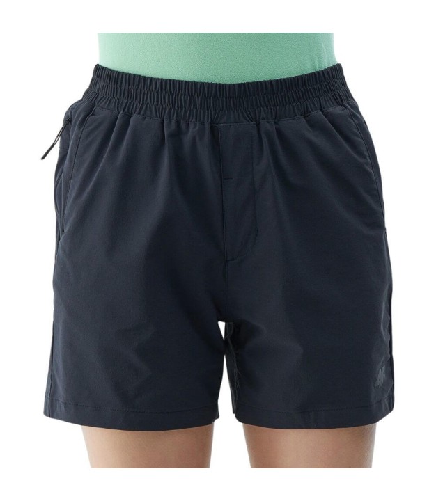 4F TFSHF548 Women's Trekking Shorts, Black