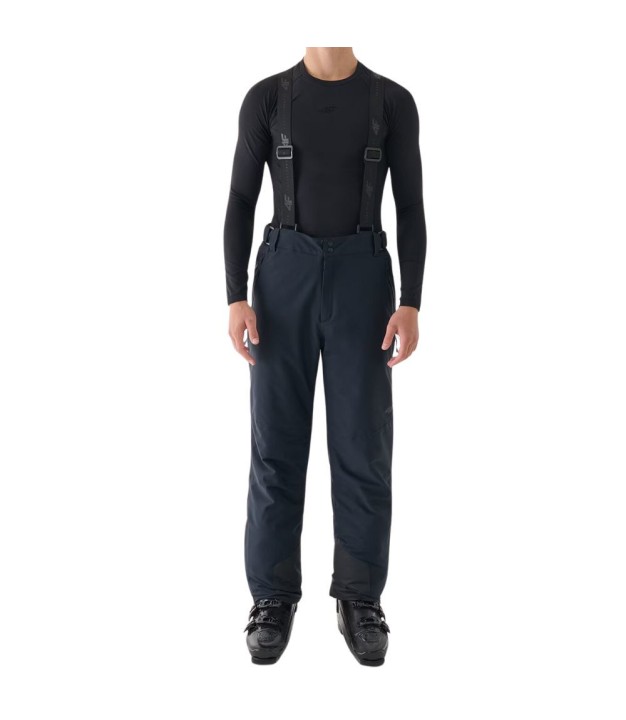 4F TFTRM0775 Men's Ski Pants, Black