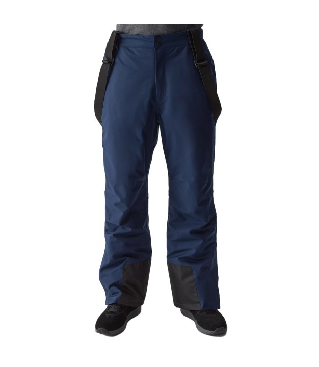 4F TFTRM361 Men's Ski Bib Trousers, Navy