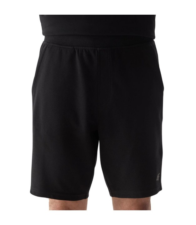 4F TSHOM284 Men's Sweat Shorts, Black