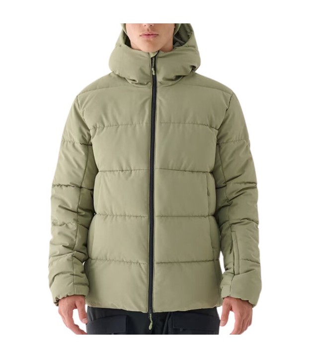 4F TTJAM580 Men's Technical Ski Jacket, Khaki