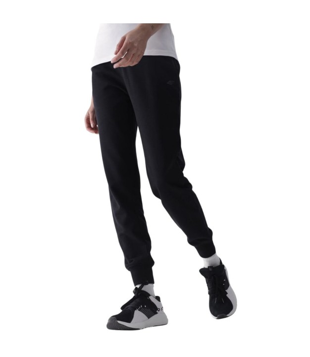 4F TTROF0945 Women's Trousers, Black