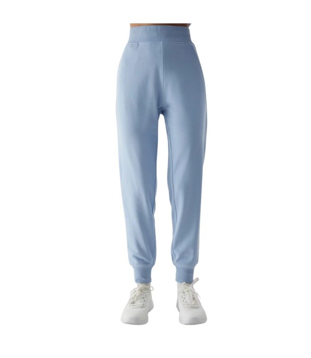 4F TTROF606 Women's Sweatpants, Light Blue