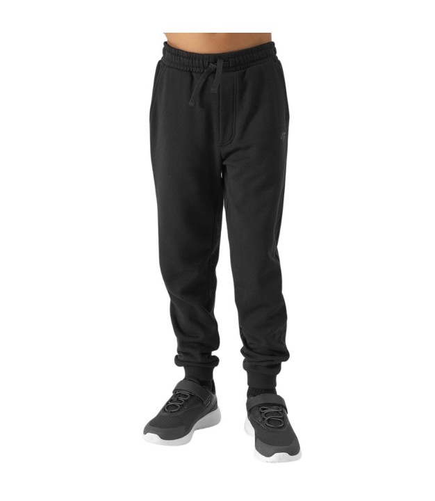 4F TTROM591 Boy's Sweatpants, Black