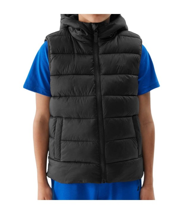 4F TVJAM083 Boy's Vest, Black