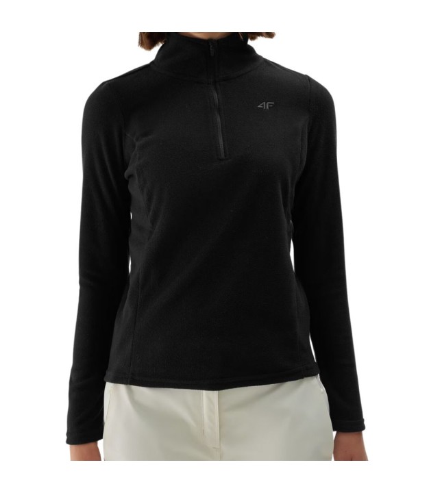 4F UFLEF048 Women's Fleece, Black