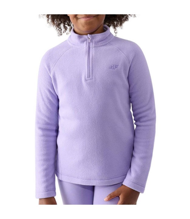 4F UFLEF052 Girls Fleece, Violet