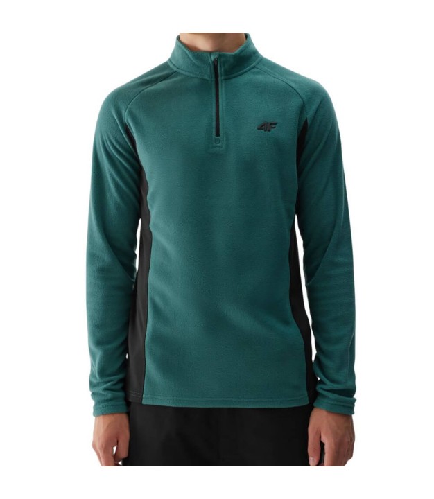 4F UFLEM045 Men's Fleece, Teal